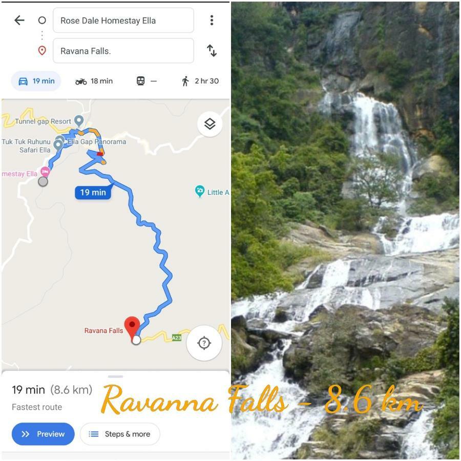 Rose Dale Homestay Ella Eksteriør bilde