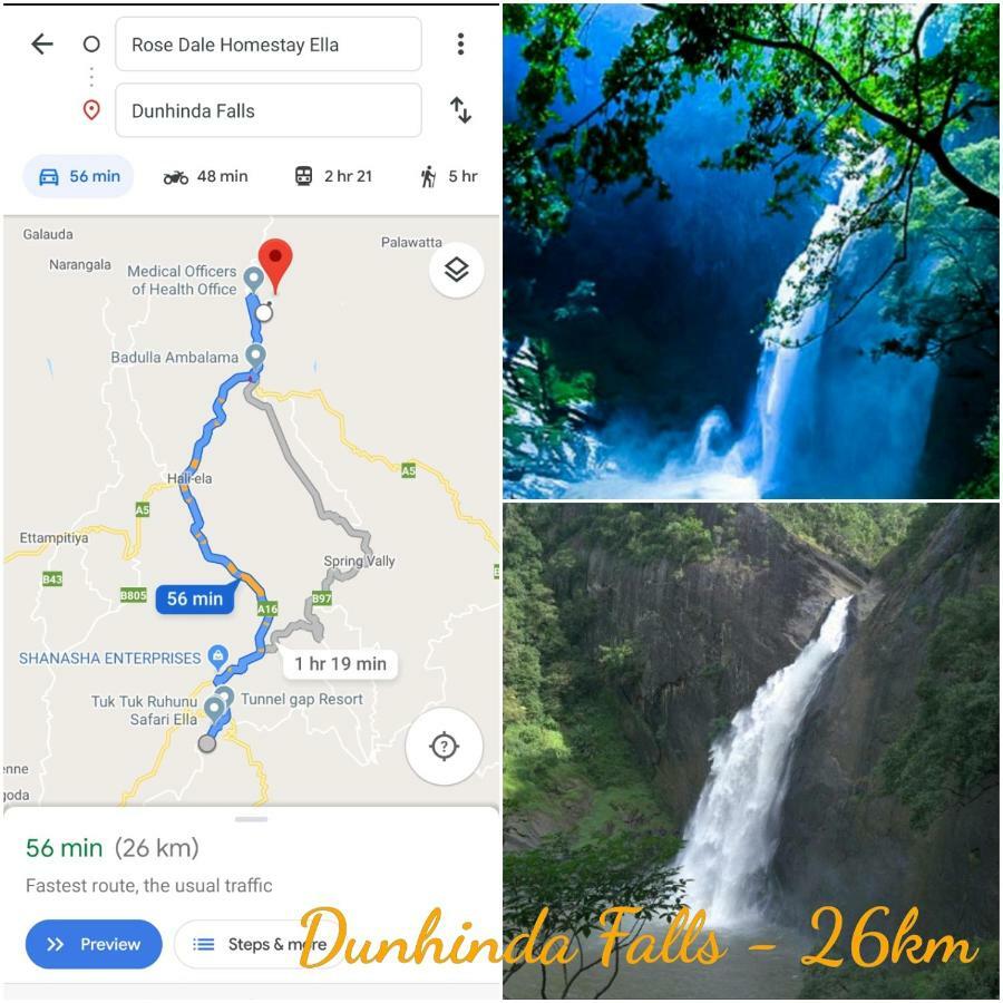Rose Dale Homestay Ella Eksteriør bilde